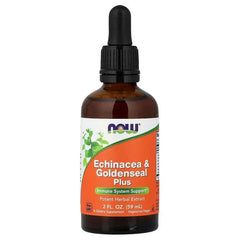 NOW Foods, Echinacea & Goldenseal Plus, 2 fl oz (59 ml)
