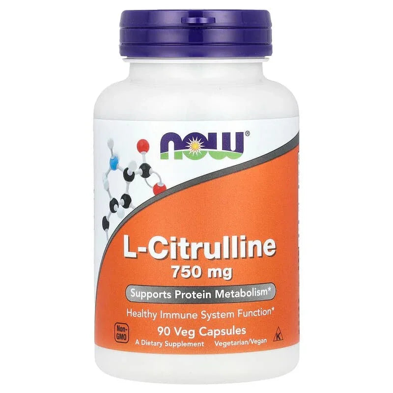 NOW Foods, L-Citrulline, 750 mg - USA MEGA SHOP