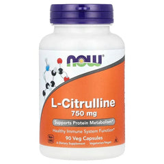NOW Foods, L-Citrulline, 750 mg