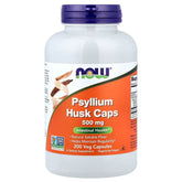 NOW Foods, Psyllium Husk Caps, 500mg & 700 mg (0.5 g per Capsule) - USA MEGA SHOP