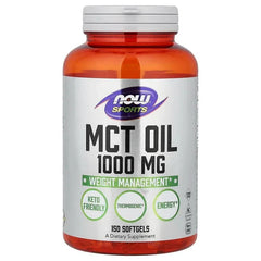 NOW Foods, Sports, MCT Oil, 1,000 mg, 150 Softgels