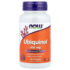 NOW Foods, Ubiquinol, 100 mg & 200 mg