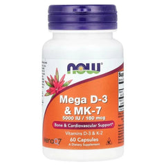 NOW Foods, Mega D3 & MK-7