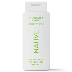Native Body Wash, Cucumber & Mint, for Women & Men, 18 fl oz