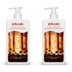 Native Limited Edition Brown Sugar Boba Shampoo and Conditioner Regimen (PACK OF 3 )