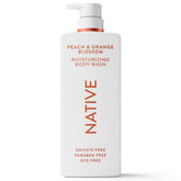 Native Moisturizing Body Wash Peach & Orange Blossom, 22 fl oz