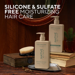 Native Moisturizing Men's Shampoo, Sunset Cedar & Suede, 16.5 fl oz (PACK OF 3 )