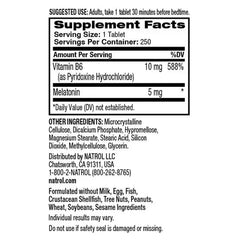 Natrol Melatonin Time Release 5 mg., 250 Tablets