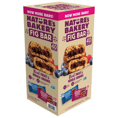 Nature's Bakery Fig Bar, Variety Pack, 2 oz, 40-count - USA MEGA SHOP