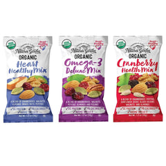 Nature's Garden Organic Trail Mix Snack Packs, Variety Pack, 1.2 oz, 24-count