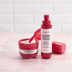 NatureWell Cherry Rouge Body & Hair Mist and Body Cream Kit - USA MEGA SHOP