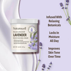 NatureWell Lavender Moisturizing Cream, 16 oz., 2 pk.