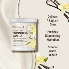NatureWell Shimmering Moisturizing Cream, 16 oz., 2 pk.