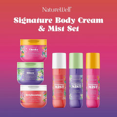 NatureWell Signature Body Cream and Mist, 6 pc. - USA MEGA SHOP