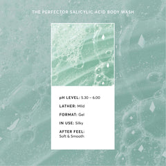 Naturium The Perfector Salicylic Acid Body Wash, Gentle & Smoothing Cleanser, 16.9 fl oz