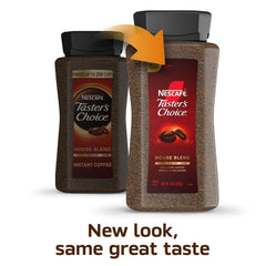NESCAFE Taster's Choice Instant Coffee, House Blend, Light-Medium Roast,14 oz