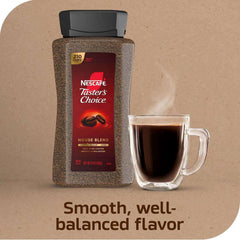 NESCAFE Taster's Choice Instant Coffee, House Blend, Light-Medium Roast,14 oz - USA MEGA SHOP