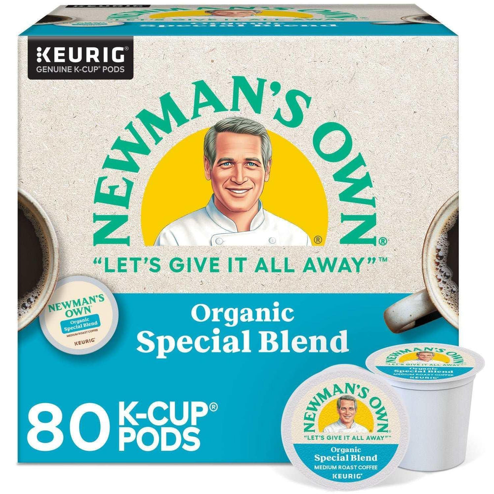 Newman's Own Organics Medium Roast K-Cup, Special Blend, 80 ct. - USA MEGA SHOP