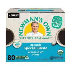 Newman's Own Organics Newman's Special Blend Keurig K- Pods, 80 ct.