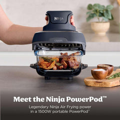 Ninja Crispi 4-in-1 Portable Glass Air Fryer Cooking System - USA MEGA SHOP