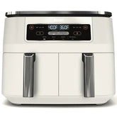 Ninja Foodi 4-in-1 8 Qt Air Fryer, 2 Basket, XL Capacity, with DualZone Technology, Air Fry, Roast & More, DZ100WMWH Dove - USA MEGA SHOP