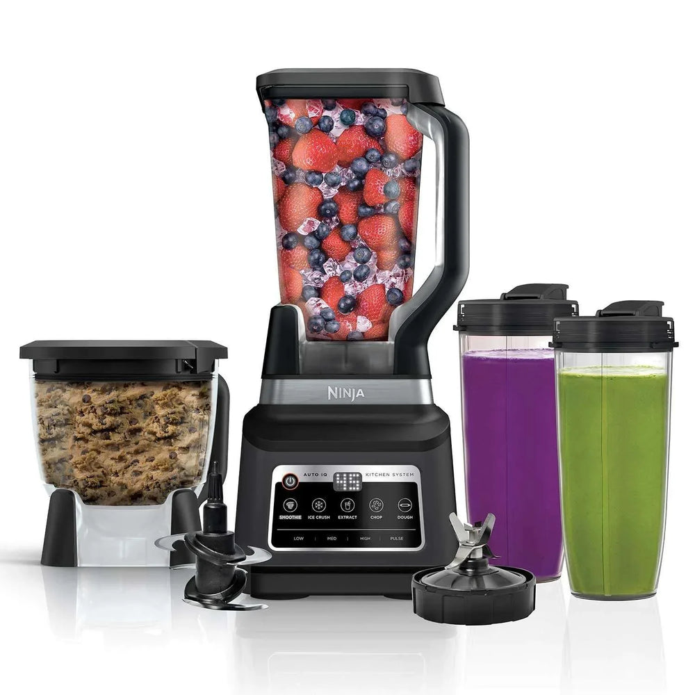 Ninja Professional Plus Kitchen System Blender and 8-Cup Food Processor with Auto-iQ - USA MEGA SHOP