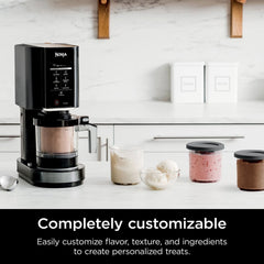Ninja CREAMi 7-in-1 Ice Cream & Sorbet Maker with Additional Pints