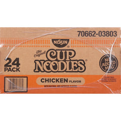 Nissin Cup Noodles, Chicken Flavor 2.25 oz., 24 ct. - USA MEGA SHOP