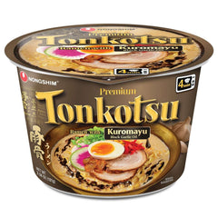Nongshim Premium Tonkotsu Kuromayu Noodle Soup 6 pk. - USA MEGA SHOP