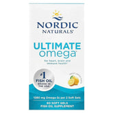 Nordic Naturals, Ultimate Omega, Lemon, Soft Gels (640 mg per Soft Gel)