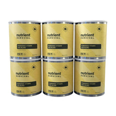 Nutrient Survival Powdered Vitamin Eggs 6-pack, (210 Total Servings) - USA MEGA SHOP