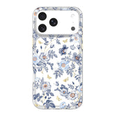 onn Blue Toile Phone Case for iPhone 17 Pro Max