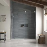 OVE Decors Renfrew Frameless Soft-close Sliding Shower Door - USA MEGA SHOP
