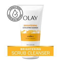 Olay Brightening Vitamin C Face Wash for Dull Skin, 5.0 fl oz