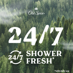 Old Spice Men's Body Wash Timber with Sandalwood, 24/7 Shower Fresh, 30 oz