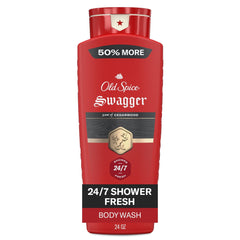 Old Spice Men's Body Wash, Swagger Cedarwood Scent, 24 fl oz