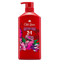 Old Spice Raptorstrike 2in1 Shampoo & Conditioner for Men, Healthy Looking & Clean Hair, 21.9 fl oz (PACK OF 3 )
