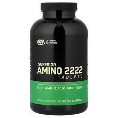 Optimum Nutrition, Superior Amino 2222, 160 Tablets