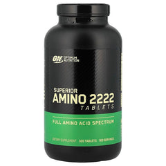 Optimum Nutrition, Superior Amino 2222, 160 Tablets