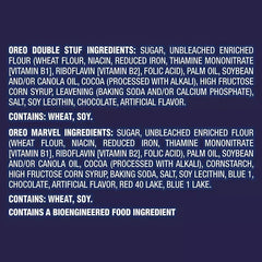 Oreo Chocolate Sandwich Cookies, Marvel Stuf Of Legends, Variety Pack, 40 ct.