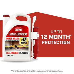 Ortho Home Defense Insect Killer for Indoor & Perimeter2 with Comfort Wand, 1 gal.