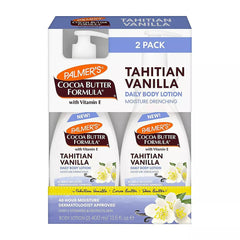 Palmer's Cocoa Butter Formula Tahitian Vanilla Body Lotion, 2 pk./13.5 fl. oz. - USA MEGA SHOP