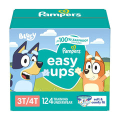 Pampers Easy Ups Training Pants Underwear, Sizes 2T-6T - USA MEGA SHOP