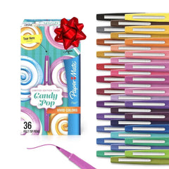 Paper Mate® Flair® Felt Tip Pens, Medium Point, Limited Edition Candy Pop Pack, 36 Count