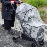 PetiqueDeluxeDoubleDeckerGrayPetStrollerWithAccessoryBundle7-_1 - USA Mega Shop
