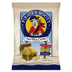 Pirate's Booty Aged White Cheddar Snack, 0.5 oz, 40-count - USA MEGA SHOP