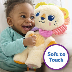 Playskool Sensory Pal Lion Plush Interactive Stuffed Animal with Motion, Kids Ages 9 Months and up