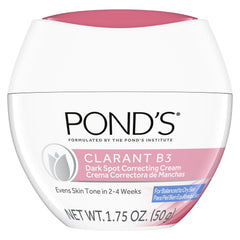 POND’S Clarant B3 Dark Spot Correcting Face Cream, Daily Moisturizer for Dry Skin – 1.75 oz (2 Pack)