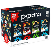 Popchips Potato Chips Snack Packs, Variety Pack, 0.8 oz, 30-count - USA MEGA SHOP