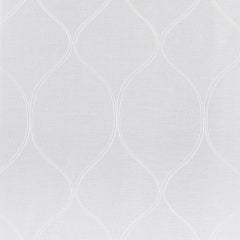Portside Embroidered Trellis Sheer Curtains, 2-pack